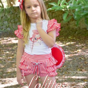 Conj. T-shirt+Calção "Bunny" - Lolittos