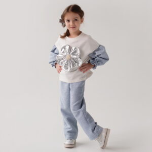 Camisola M10222+Calças M10223 "Blue Mirage" - Daga