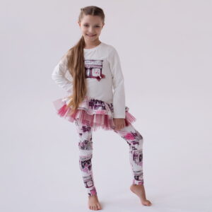 Túnica M10376+Leggings M10379 "Fashion Street"  - Daga